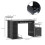 Homcom HOMCOM Wood Computer Desk Laptop Workstation Drawer Shelf for Home Office 2