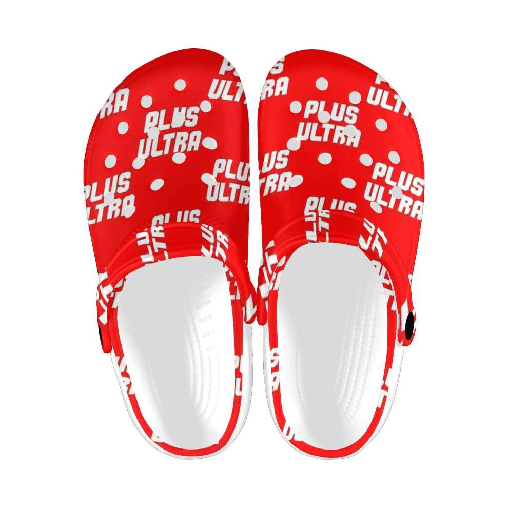 (My Hero Academia - PLUS ULTRA_6293) Garden Clogs Shoes for Mens & Womens & Kids Clog Slippers Sandals