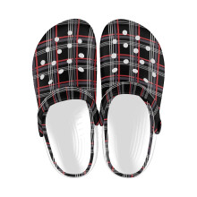 (GTi Tartan_6026) Garden Clogs Shoes for Mens & Womens & Kids Clog Slippers Sandals