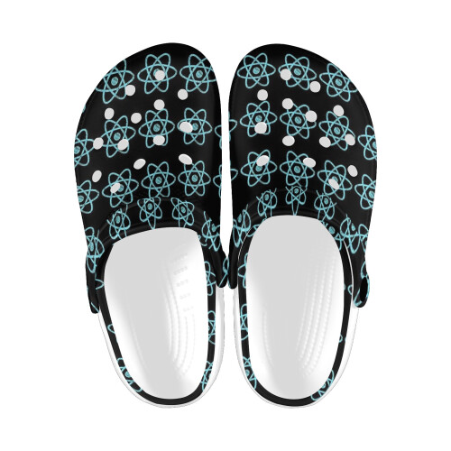 (Vintage ReactJS  React JS JavaScript Framework_4519) Garden Clogs Shoes for Mens & Womens & Kids Clog Slippers Sandals