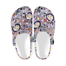 (At the Pink Palace Apartments Pattern_23123) Garden Clogs Shoes for Mens & Womens & Kids Clog Slippers Sandals