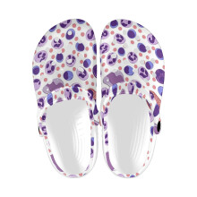 (Large White Blood Cell Pattern_4687) Garden Clogs Shoes for Mens & Womens & Kids Clog Slippers Sandals