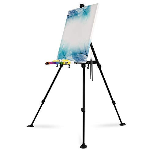 Painting Easel Paris Foldable Tripod Easel Aluminium Metal Canvas