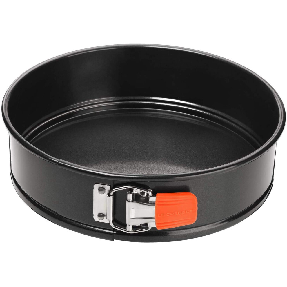 Non-Stick Carbon Steel Bakeware Springform Round Cake Tin, 24 cm, Black, 94101125000000