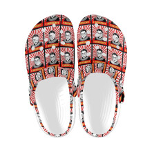 (Ruth Bader Ginsburg (RBG) Says I Dissent (Bright Red Style)_15437) Garden Clogs Shoes for Mens & Womens & Kids Clog Slippers Sandals