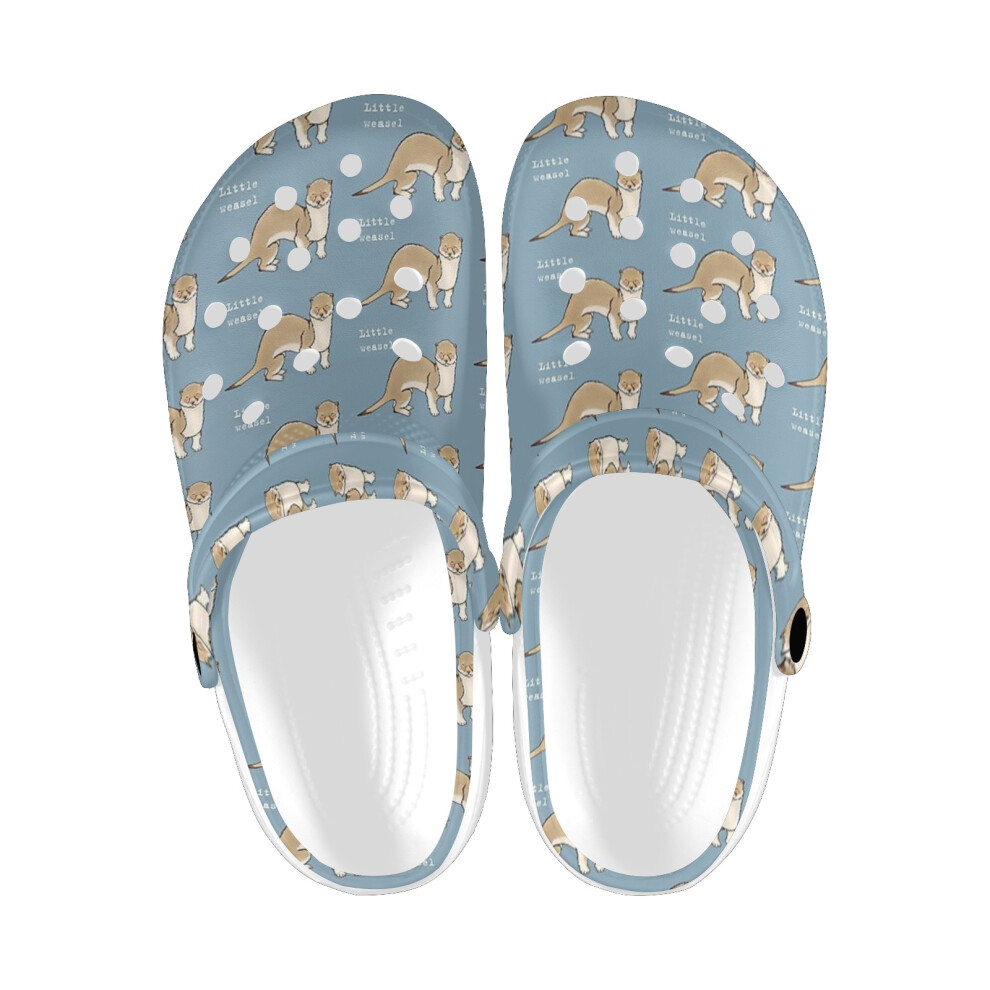 (A little weasel - Animals series_5192) Garden Clogs Shoes for Mens & Womens & Kids Clog Slippers Sandals