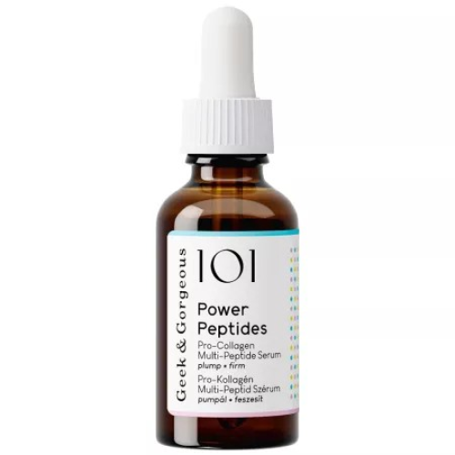 Power Peptides Peptide Serum, 30 ml, Geek & Gorgeous