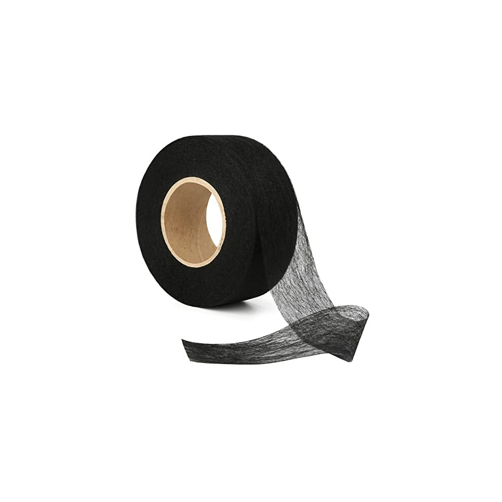 70 Yards 40mm Wonder Web Black Iron on Hemming Tape for Trousers Wonderweb Iron on Extra Strong Hem Tape for Clothes Jeans Dress Wewonder Webbing Self