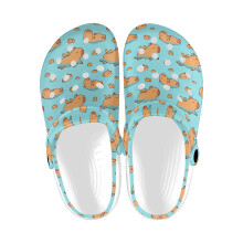 (Capybara pattern swimming with oranges_12048) Garden Clogs Shoes for Mens & Womens & Kids Clog Slippers Sandals