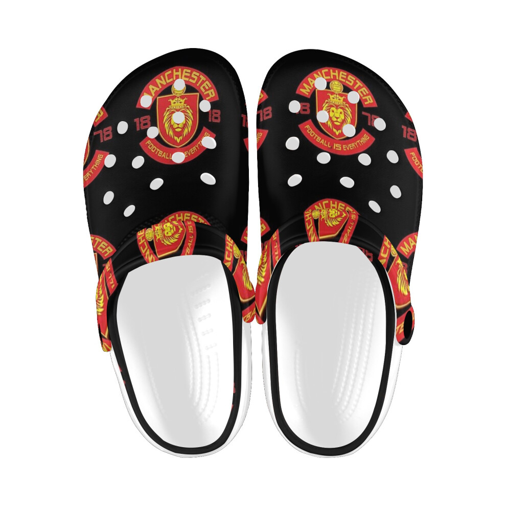 (Football Is Everything - Manchester Squad Retro_7536) Garden Clogs Shoes for Mens & Womens & Kids Clog Slippers Sandals