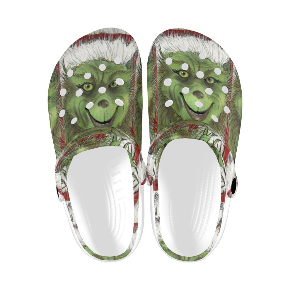 (Merry christmas grinch _9193) Garden Clogs Shoes for Mens & Womens & Kids Clog Slippers Sandals