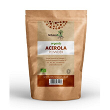 Organic Raw Acerola Powder 250g - Vitamin C | Cherry Extract | Freeze Dried | GMO Free