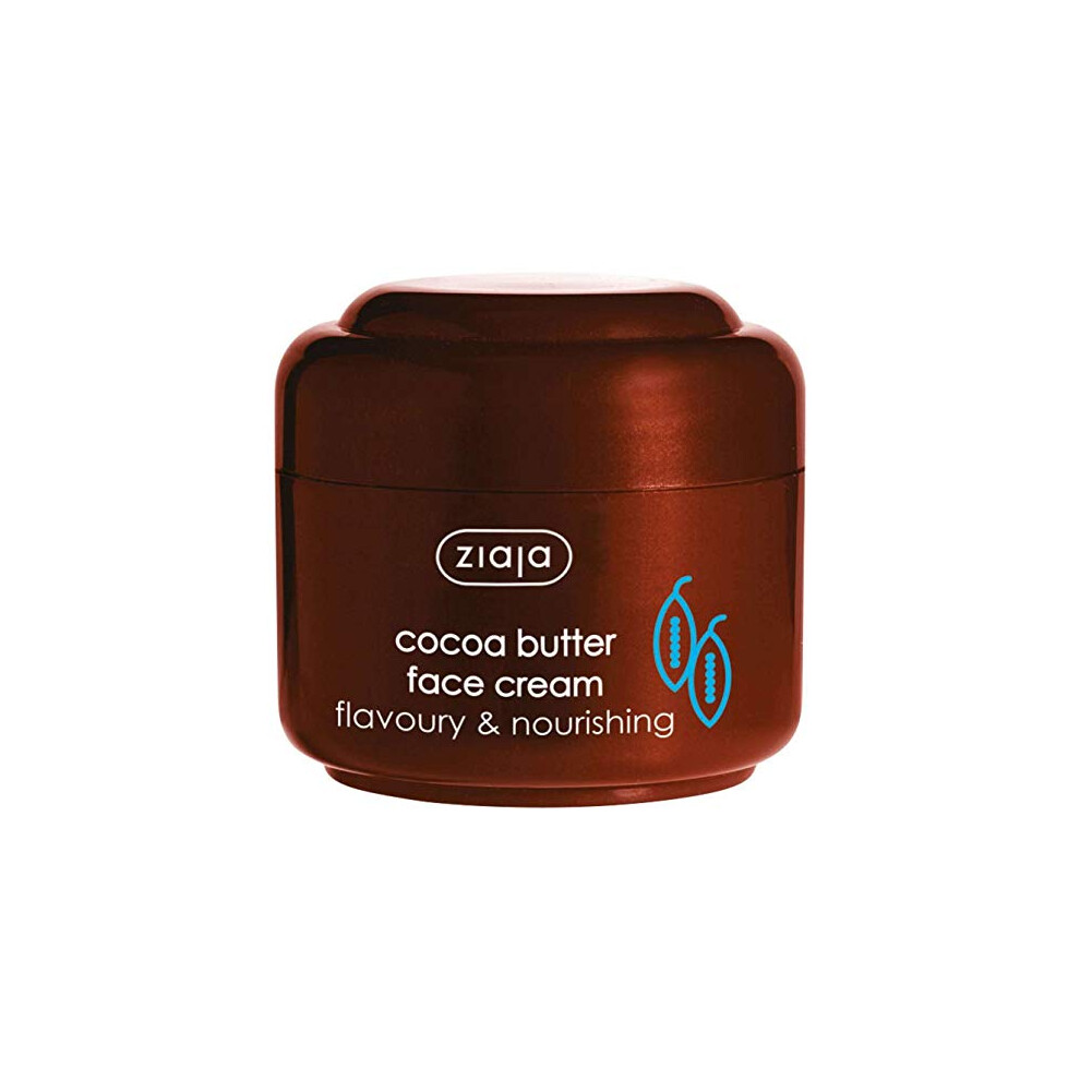 Ziaja Cream,Brown Cocoa Butter Face Cream 50Ml