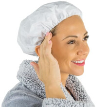 Vive No Rinse Shampoo Cap (6 stuks) - Zachte douchekapjes met conditioner - Geurloze haarwas en verzorging - Wegwerpwaterloos en geschikt voor de mag
