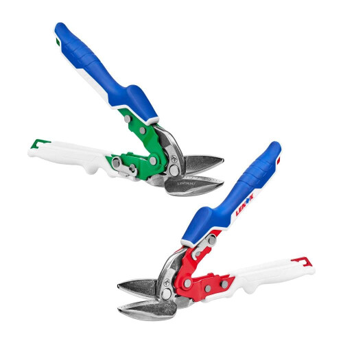 Tools Pliers, Offset Left and Right, with Durable Grip, 2 Pack (LXHT14348) 2