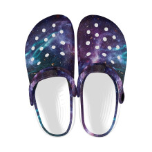 (Purple Blue Cosmic Star _9997) Garden Clogs Shoes for Mens & Womens & Kids Clog Slippers Sandals