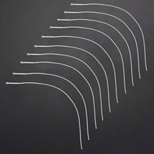 10x Poly Leader Trout Braided Loops Floating