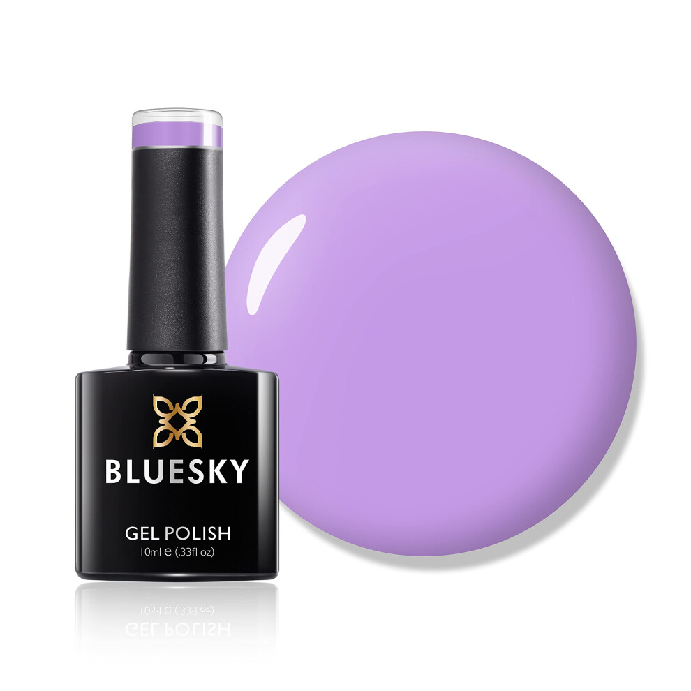 Gel Nail Polish, Lavender Neon23, Light Neon Purple, Long Lasting, Chip Resistant, 10 ml (Requires Drying Under UV LED Lamp)