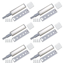 Push to Open Door Catches, Push Door Closer Catches Latches Release, Soft Close Magnetic Door Catch, Kitchen Cupboard Cabinet Drawer Wardrobe Doors