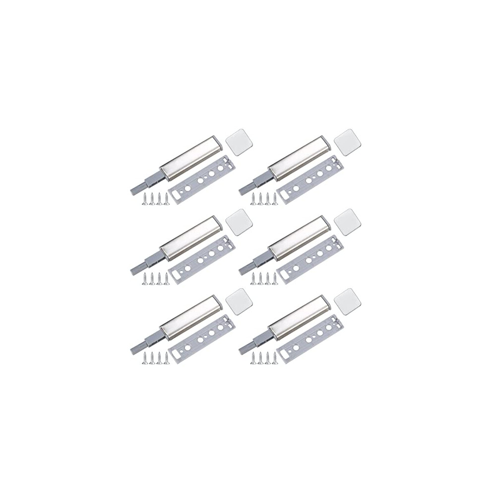 Push to Open Door Catches, Push Door Closer Catches Latches Release, Soft Close Magnetic Door Catch, Kitchen Cupboard Cabinet Drawer Wardrobe Doors