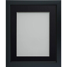 Ainsworth Range Black 20x16 inch Picture Photo Frame with Black Mount for Image A3 * Choice of Sizes* NEW