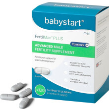 Fertility Supplements for Men - FertilMan Plus Advanced 120 Tablets, Male Fertility Vitamins with Zinc, Folic Acid and Vitamin D for Conception,