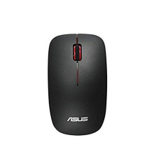 Mouse sem fio - ASUS - WT300 - Ambidestro - 1000 a 1600 Dpi - Preto e vermelho