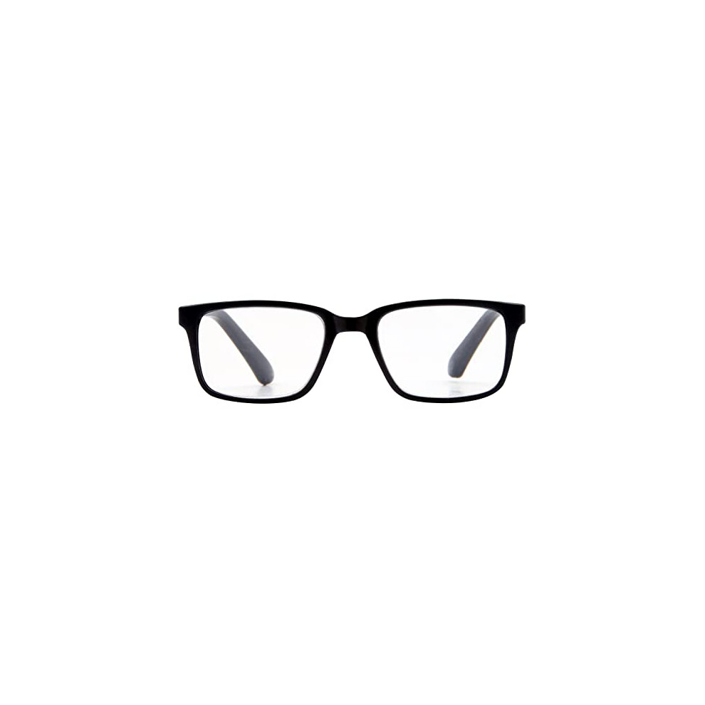 Foster Grant Black Eye Care Arno Reading Glasses, Matte 2.50 Magnification Uk
