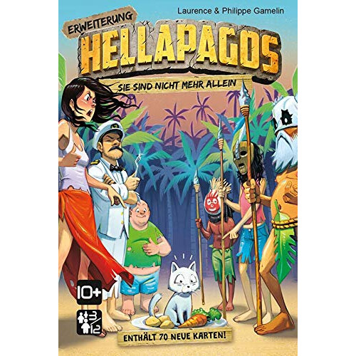Gigamic Asmodee Hellapagos - You are no longer alone, expansion, party game, German 1