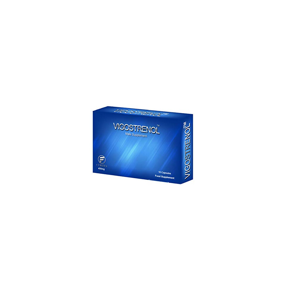 Fennora Vigostrenol - Testosterone Booster - Male Food Supplement 450Mg (10 Capsules)