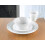 Denby 53048905 James Martin Everyday 4 Piece Dinner Plate Set, Porcelain 4