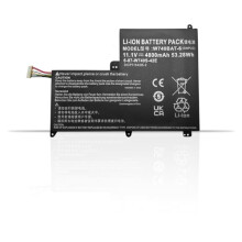 W740BAT-6 3ICP7/34/95-2 6-87-W740S-42E Laptop Battery Replacement for Clevo Schenker W740S S413 W740SU Series (11.1V 53.28Wh)