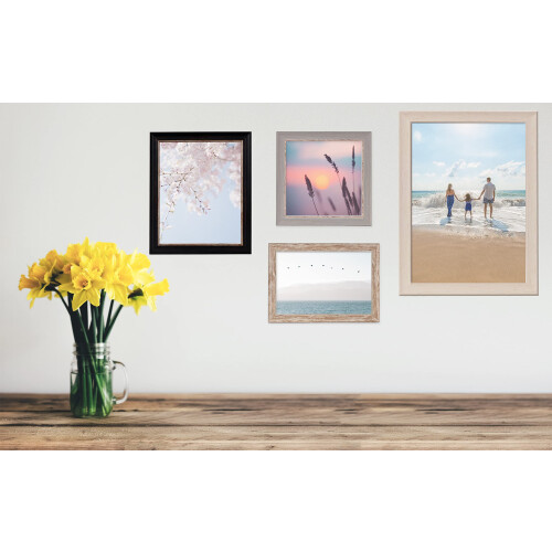 Photo Frame, Wood, Brown, 12x12 2
