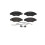 Brembo P56038 Front Disc Brake Pad - Set of 4 1