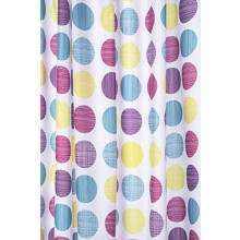 Shower Curtain, Polyester, Textured Dot, 1800 x 1800mm