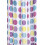 Croydex Shower Curtain, Polyester, Textured Dot, 1800 x 1800mm 1