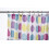 Croydex Shower Curtain, Polyester, Textured Dot, 1800 x 1800mm 2