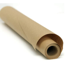 Wrapping Paper Brown Roll. Art Craft Paper Packing Moving Posting Shipping Mailing Book Cover. Ideal for Gift Wrapping, Packaging, and Krafts -