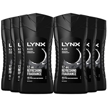 Black Shower Gel, 250 ml, Pack of 6
