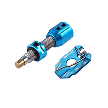 Archery Cushion Plunger + Arrow Rest Ambidextrous Magnetic Rebound - 1 Set (Blue)