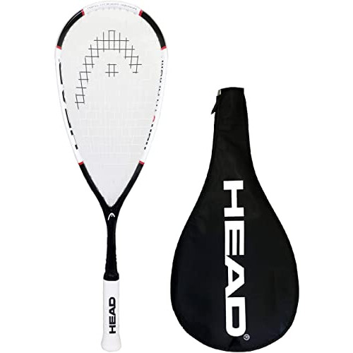 HEAD Nano Ti 115 Squash Racket, includes Protective Cover