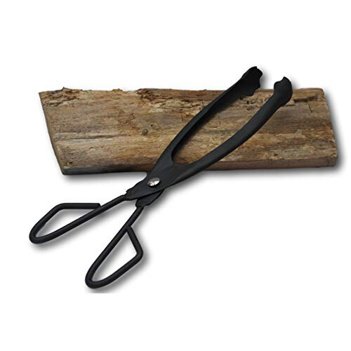 12 Black Fire Tongs FIRE130