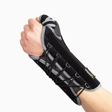 Quick Wrap Wrist and Thumb Brace - Wrist Brace with Thumb Support for Thumb Spica Splint, Left and Right-hand wrist brace, Dequervains Tendonitis