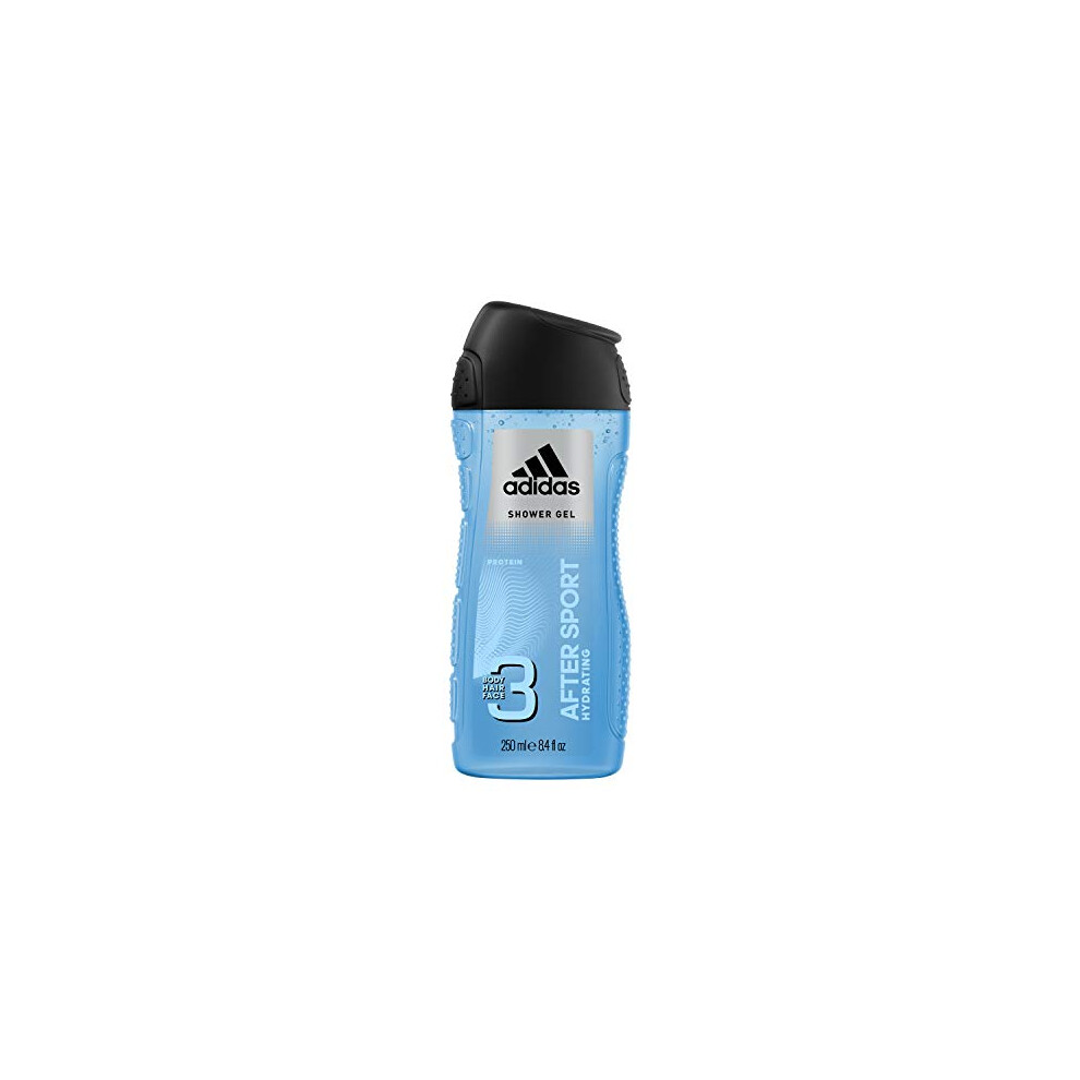 Sport Sensation After Sport 3in1 Body, Hair and Face Shower Gel for Men, 250ml (Pack of 1)