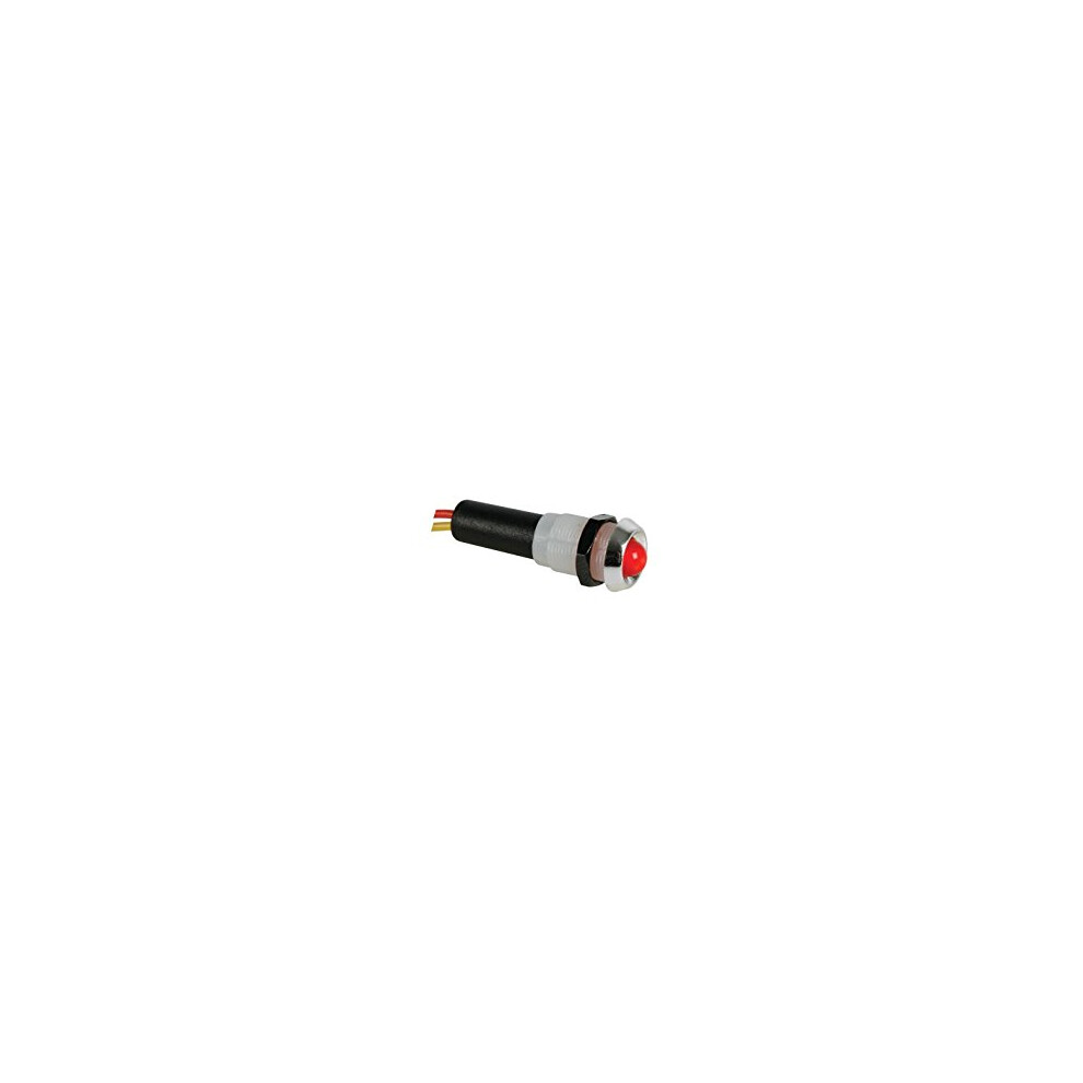 139223Â Led Power Indicator, 24Â V, Abs Chrome Caseâ ÂÂ Red 5410329253783