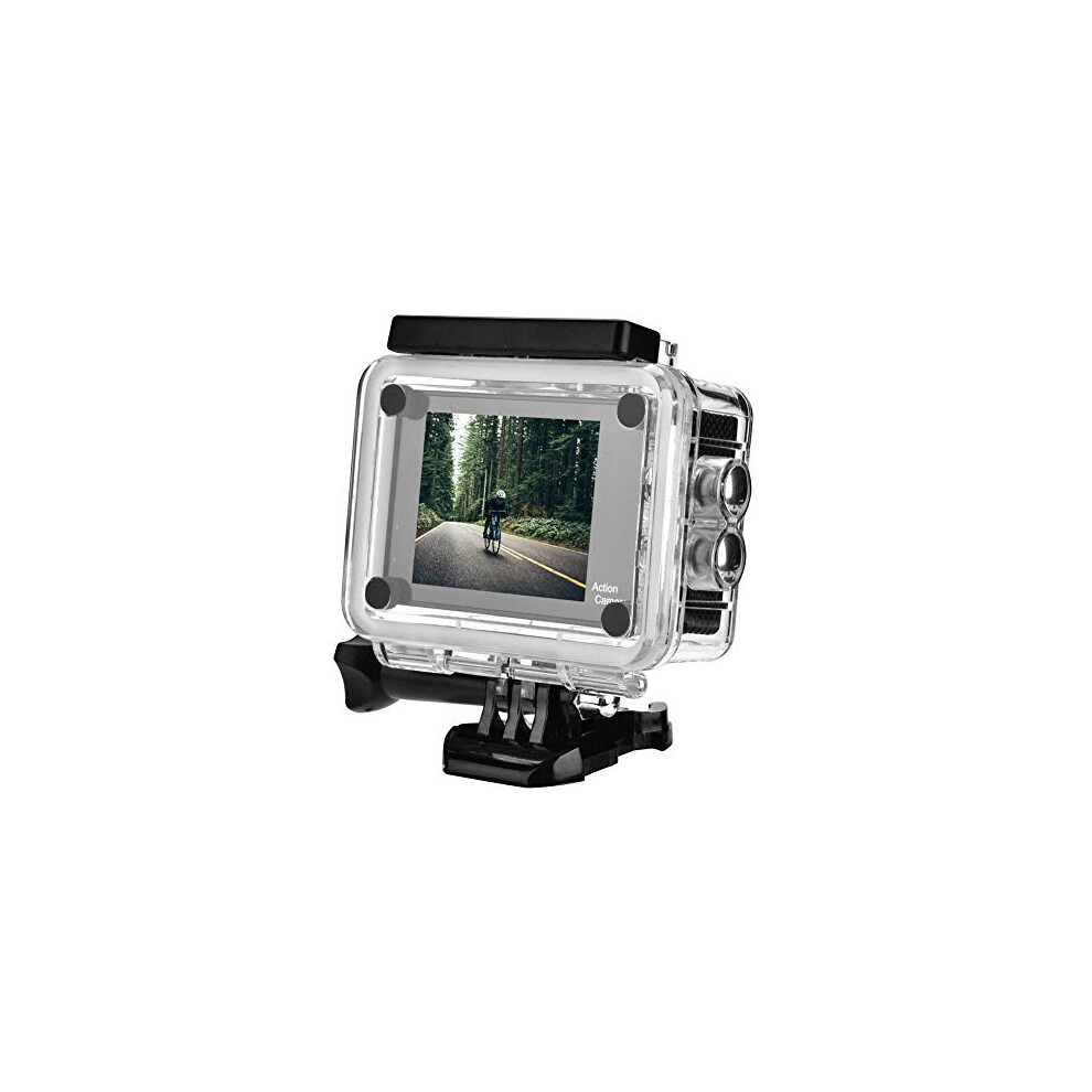 Wifi Action Camera, 1080P Fhd 30M Waterproof 2" Lcd 12Mp With 140 Wide Angle Lens Outdoor Sports Video Dv Camera With 900Mah Rechargeable Batteries 694951399896