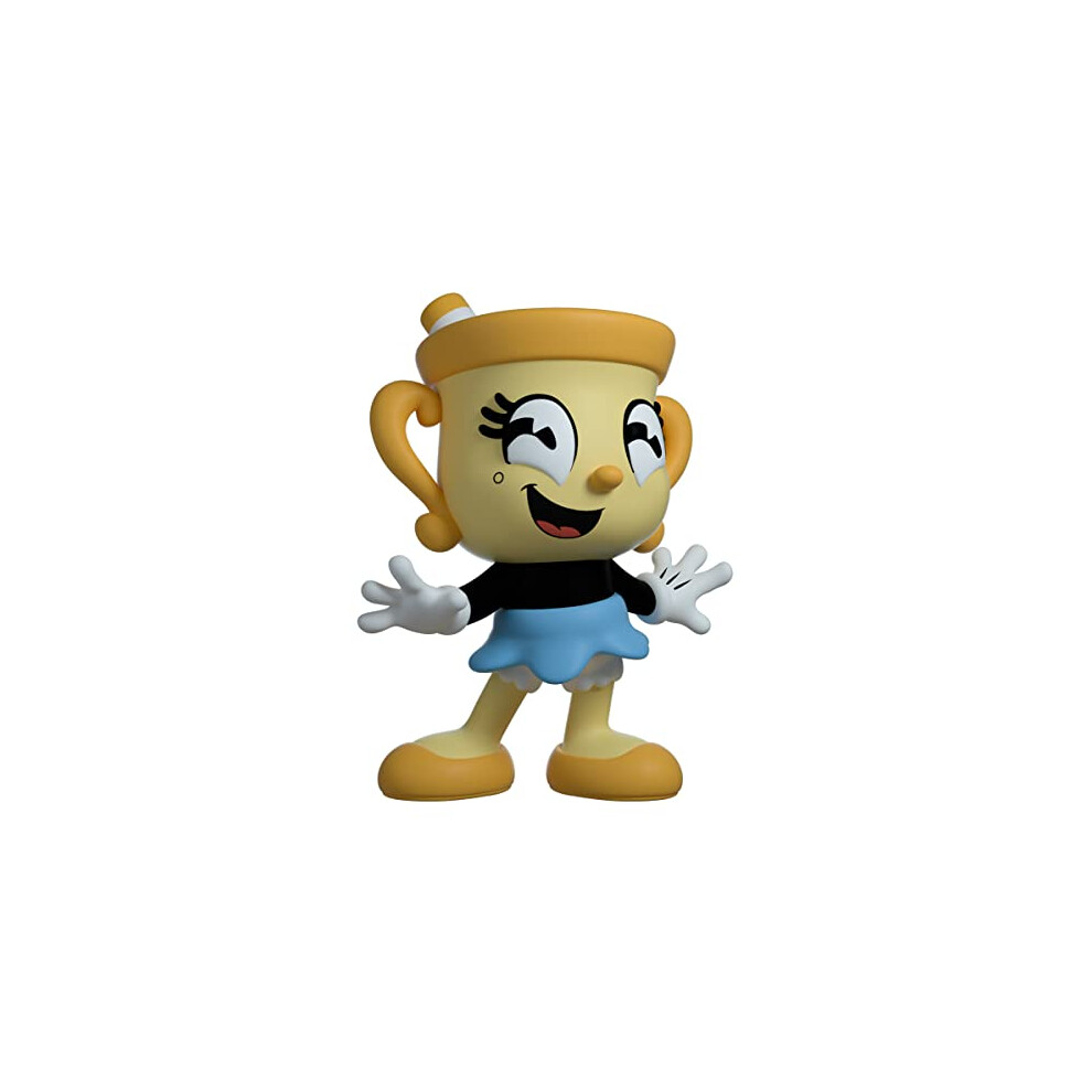 Photos - Action Figures / Transformers Youtooz Cuphead Ms. Chalice Figure, 4.5" Inch Cuphead Youtooz Figure - Vinyl Figure of Ms Chalice from Youtooz Cuphead Colle