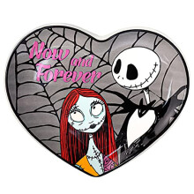 The Nightmare Before Christmas Multicoloured Ceramic Heart Shaped Trinket Tray VC700681L