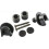 Fender SECURITY STRAP LOCKS Guitar Strap Holding System Set Black 3