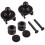 Fender SECURITY STRAP LOCKS Guitar Strap Holding System Set Black 1